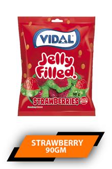 Vidal Strawberry Candy 90gm